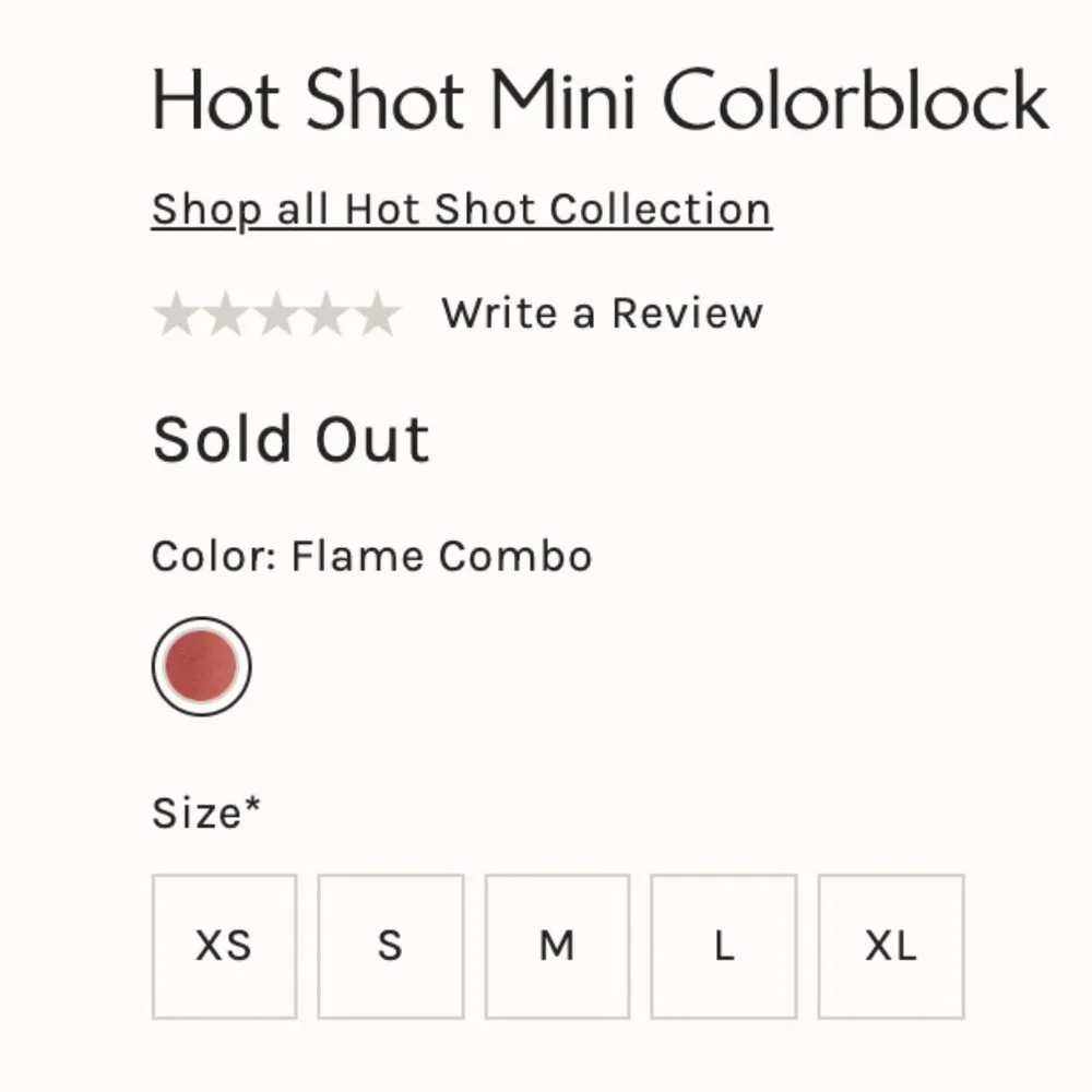 Free People Hot Shot Mini Dress ❤️ Flame Pink Combo Colorblock - NWT